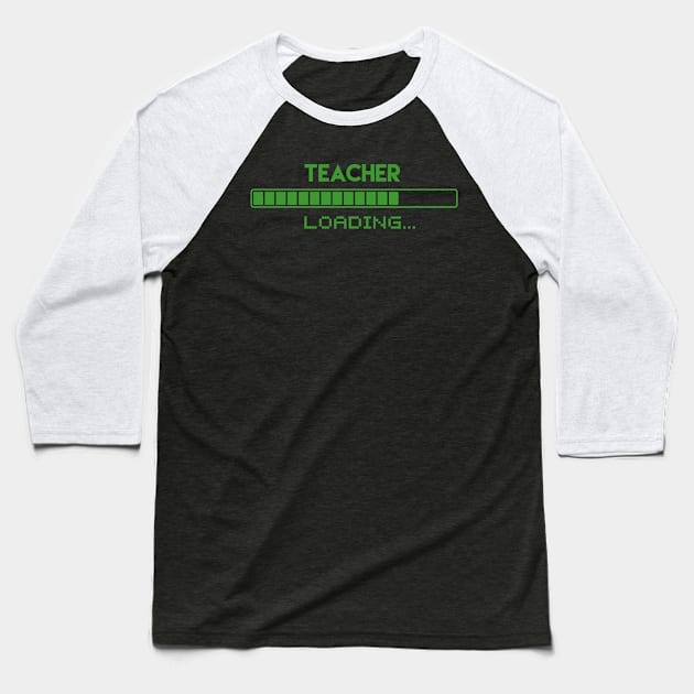 Teacher Loading Baseball T-Shirt by Grove Designs